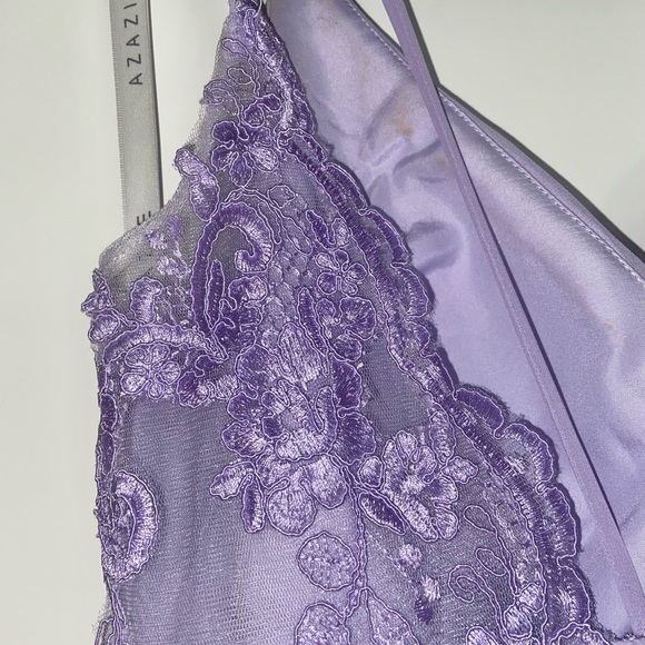 Azazie Lilac Bridesmaid Dress, Size A6 - Picture 5 of 9
